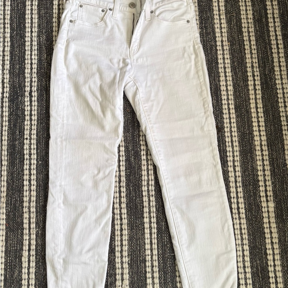 Classic JCrew White Denim Jeans